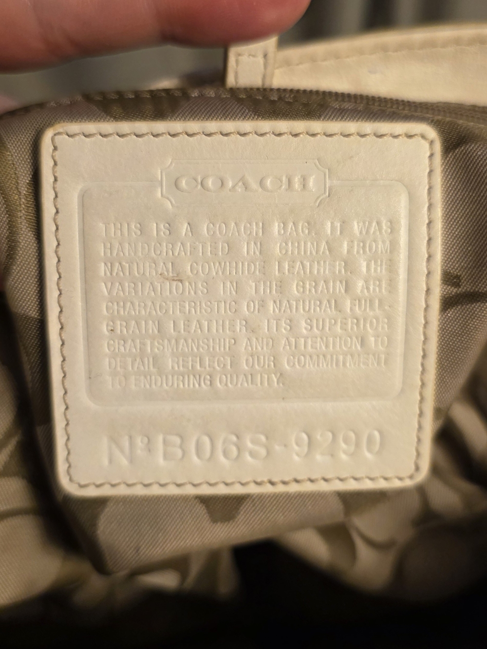 Coach Vintage Hamptons Limited Edition Braided Handbag 9290 - Picture 5 of 11